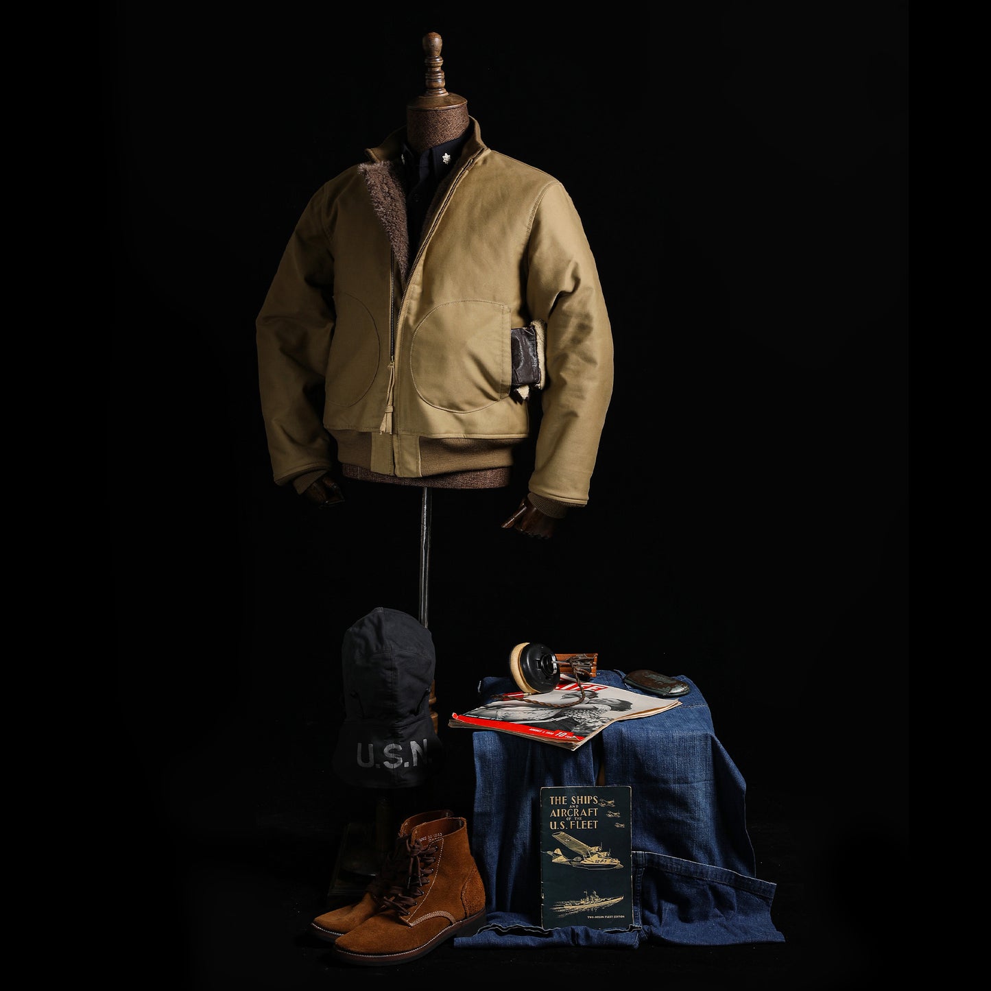 NAF 1168 AVIATOR AND GROUND CREW JACKET