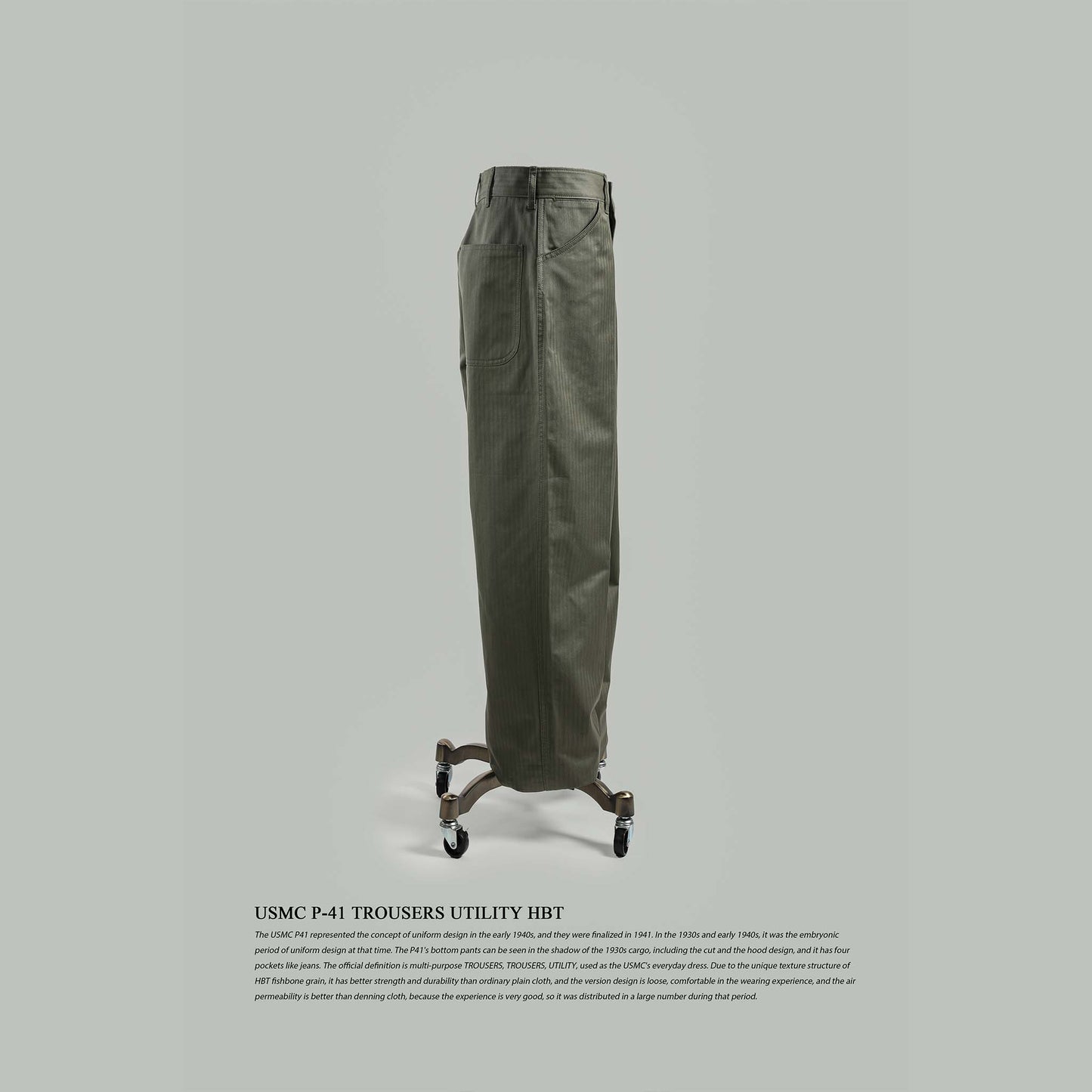 USMC P-41 TROUSERS UTILITY HBT