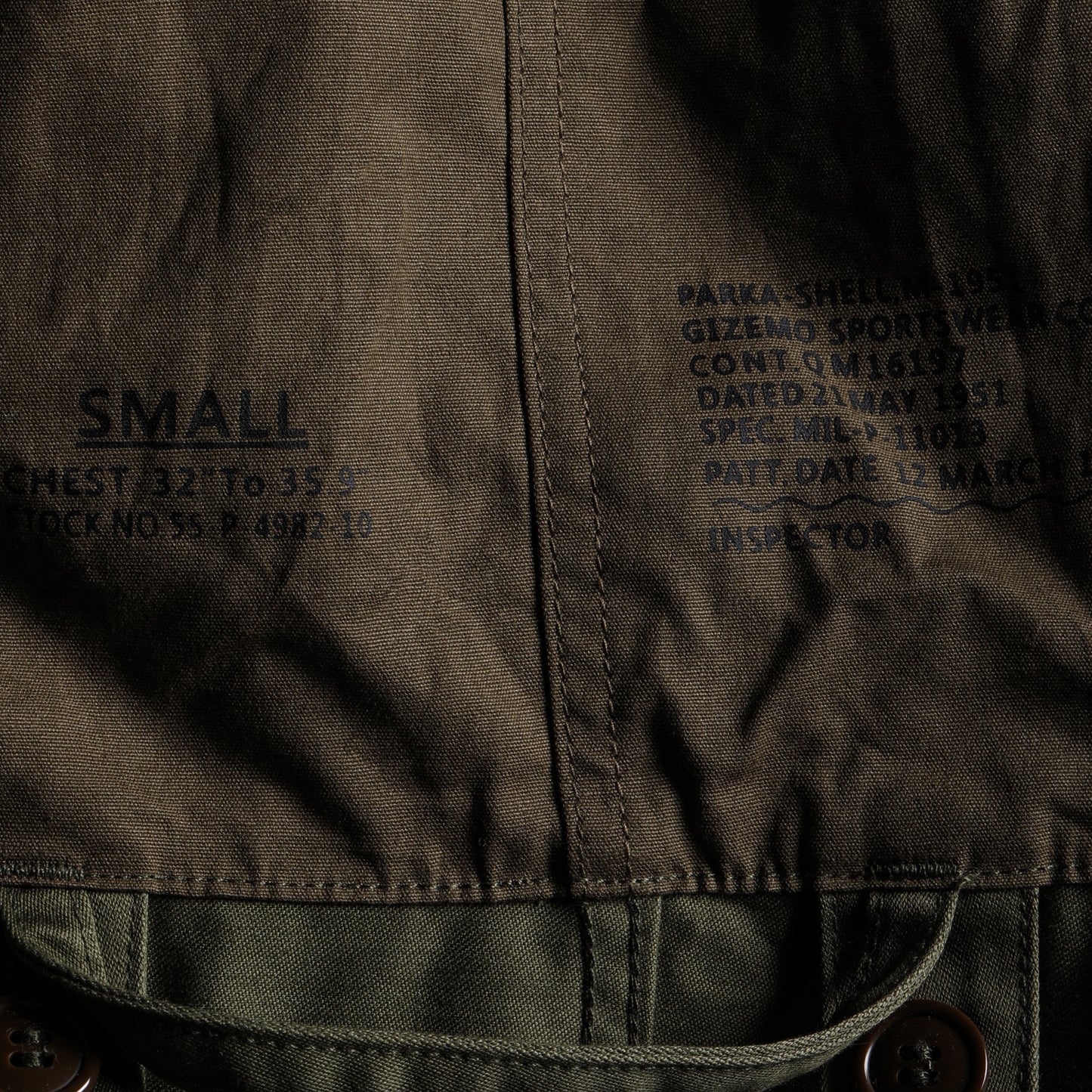 M51 PARKA/ MIL-P-1013