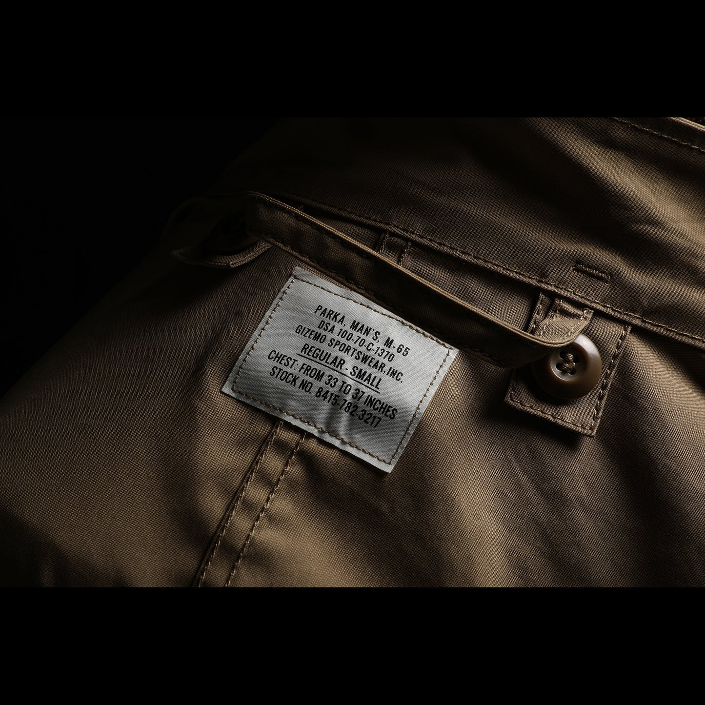 M-1965 PARKA KHAKI